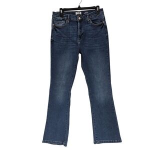 Kensie Jeans Womens 10 Blue High Rise Bootcut Tessa Stretch Denim VintageLuxe